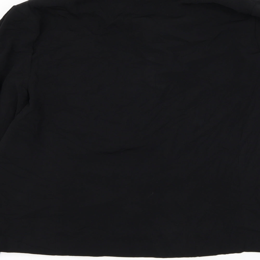 New Look Womens Black Jacket Blazer Size 14