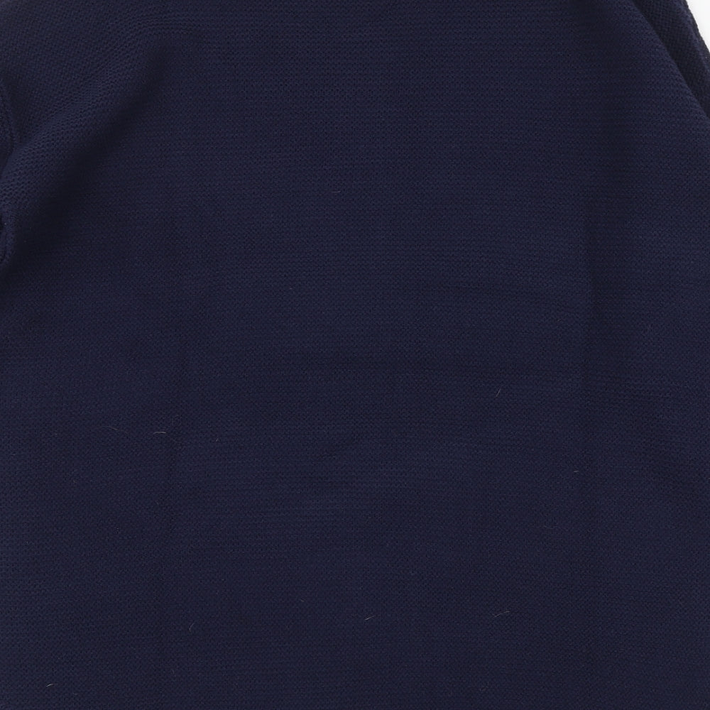 Capsule Womens Blue Round Neck Acrylic Pullover Jumper Size 12