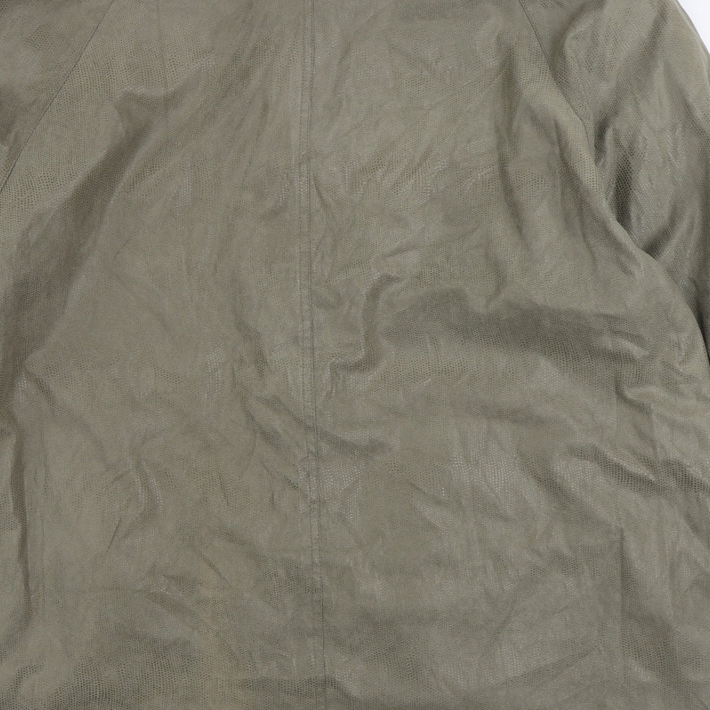 Bonmarché Womens Beige Jacket Size 20 Button - Reversable