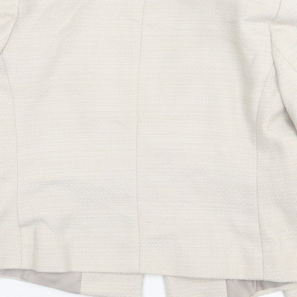 Bonmarché Womens Beige Jacket Size 10