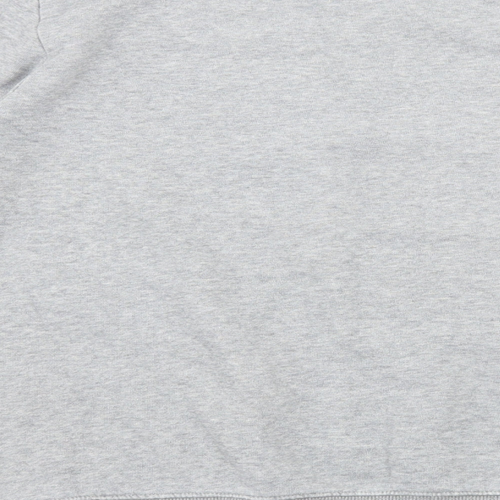 Swell Basics Mens Grey Cotton Pullover Sweatshirt Size S