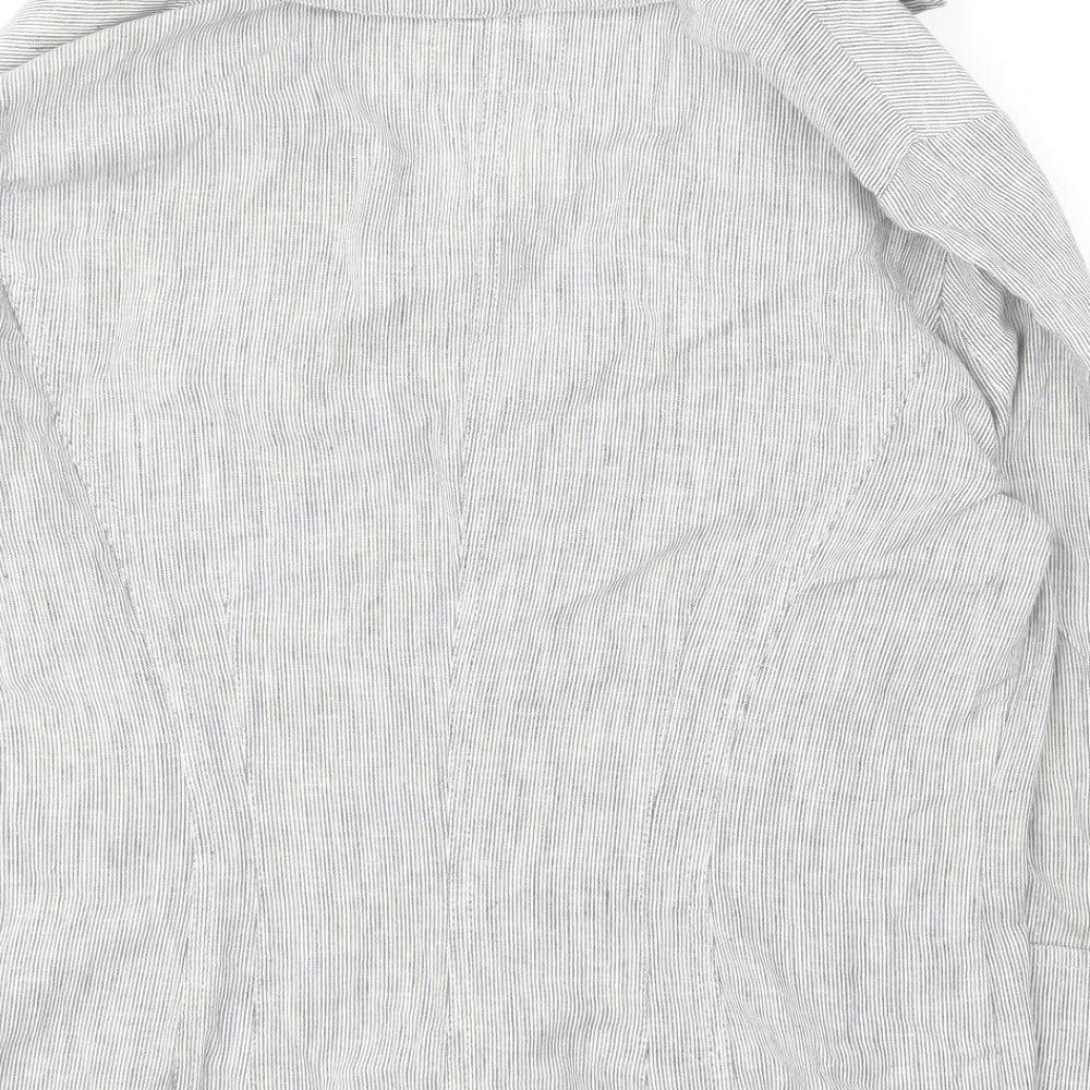 Per Una Womens Grey Jacket Blazer Size 12