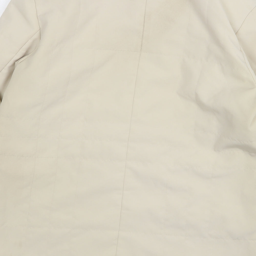 Preworn Womens Beige Jacket Size 12
