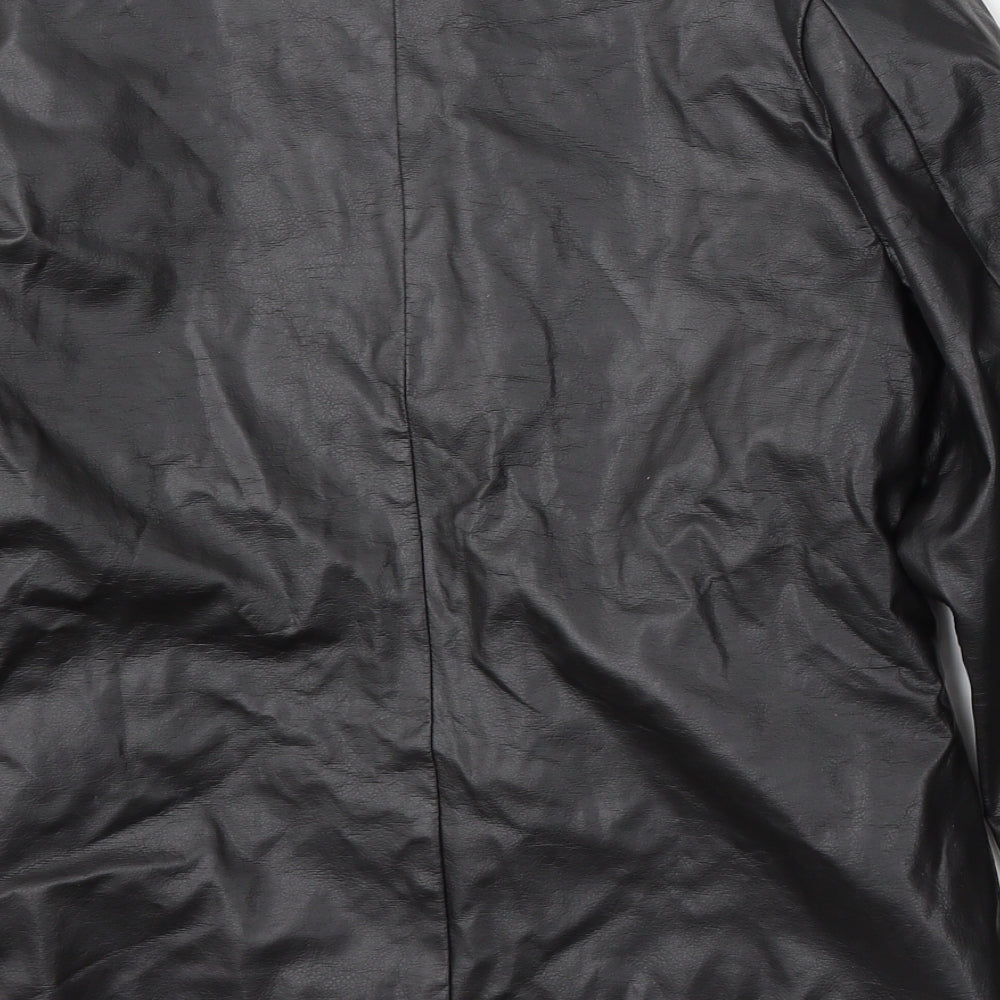 Preworn Womens Black Jacket Size M