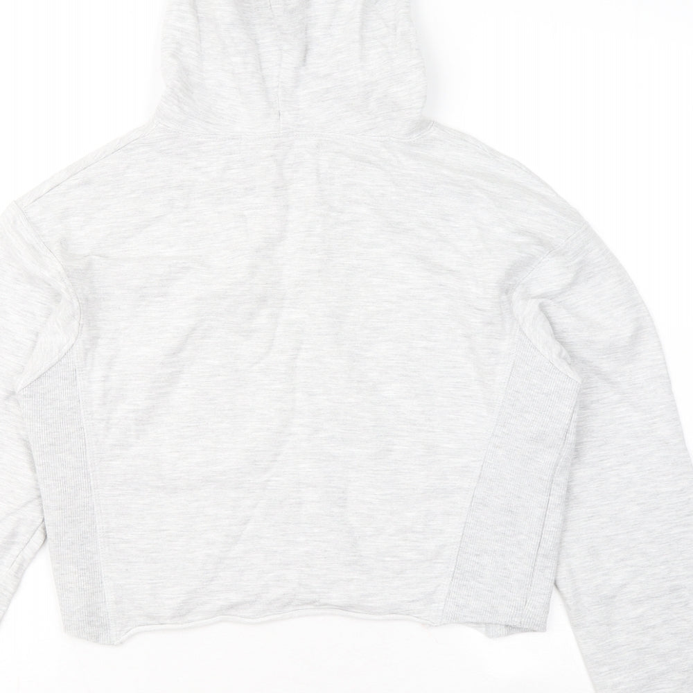 Primark Womens Grey Cotton Pullover Hoodie Size 6