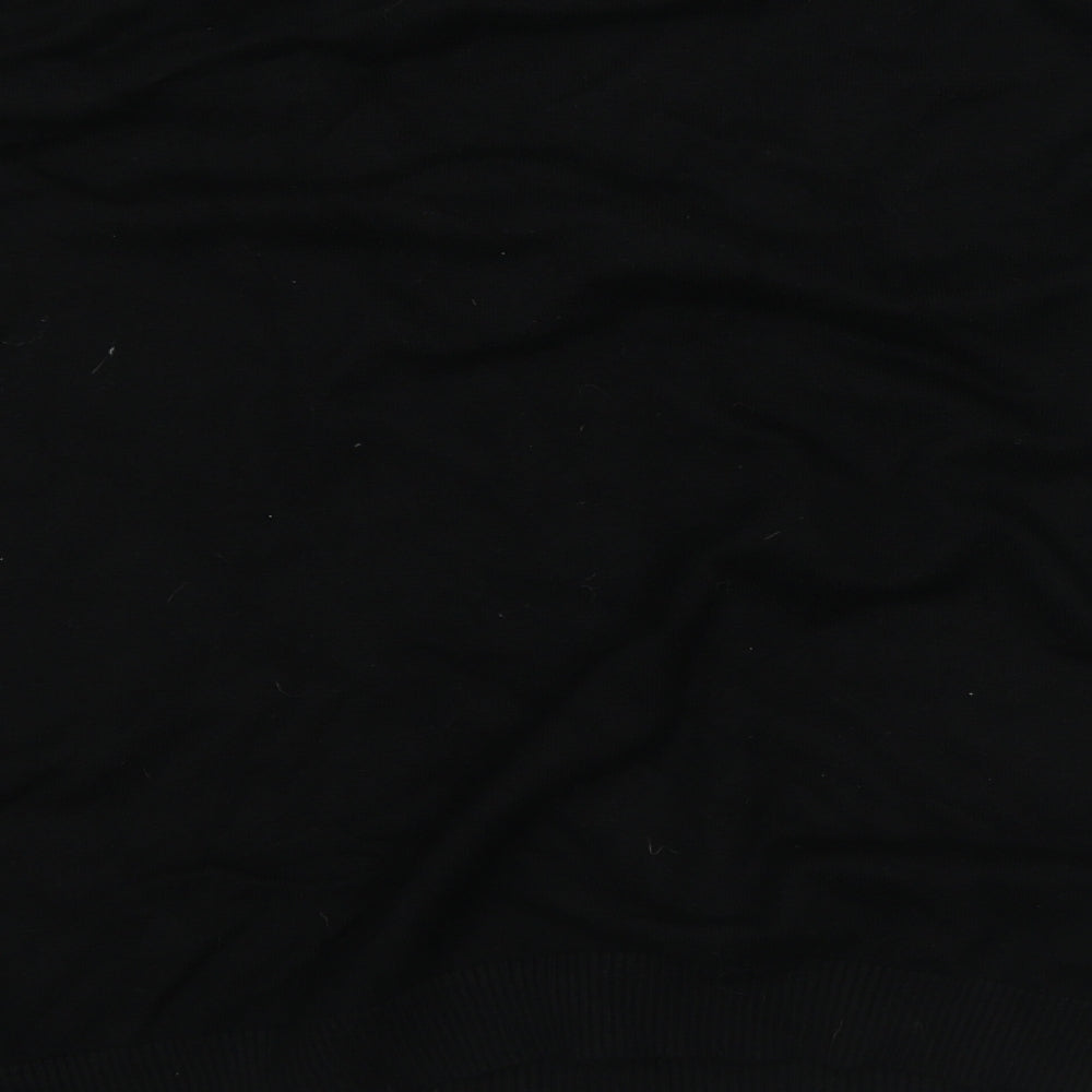 Body Flirt Womens Black Viscose Pullover Sweatshirt Size M