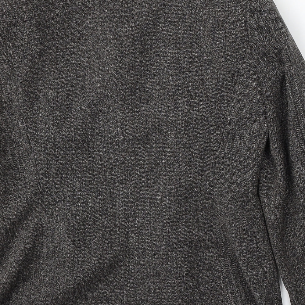 Mackays Womens Grey Jacket Size 12 Zip