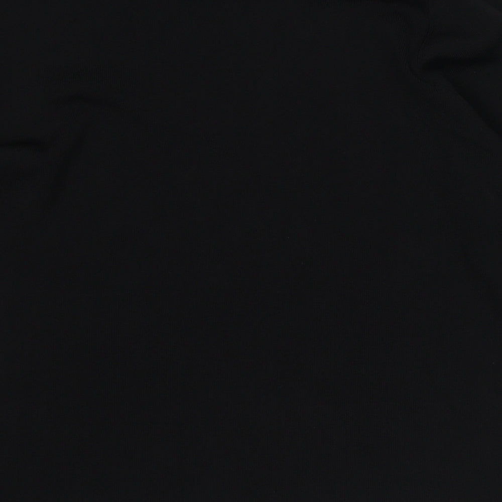 Preworn Womens Black Viscose Pullover Sweatshirt Size M