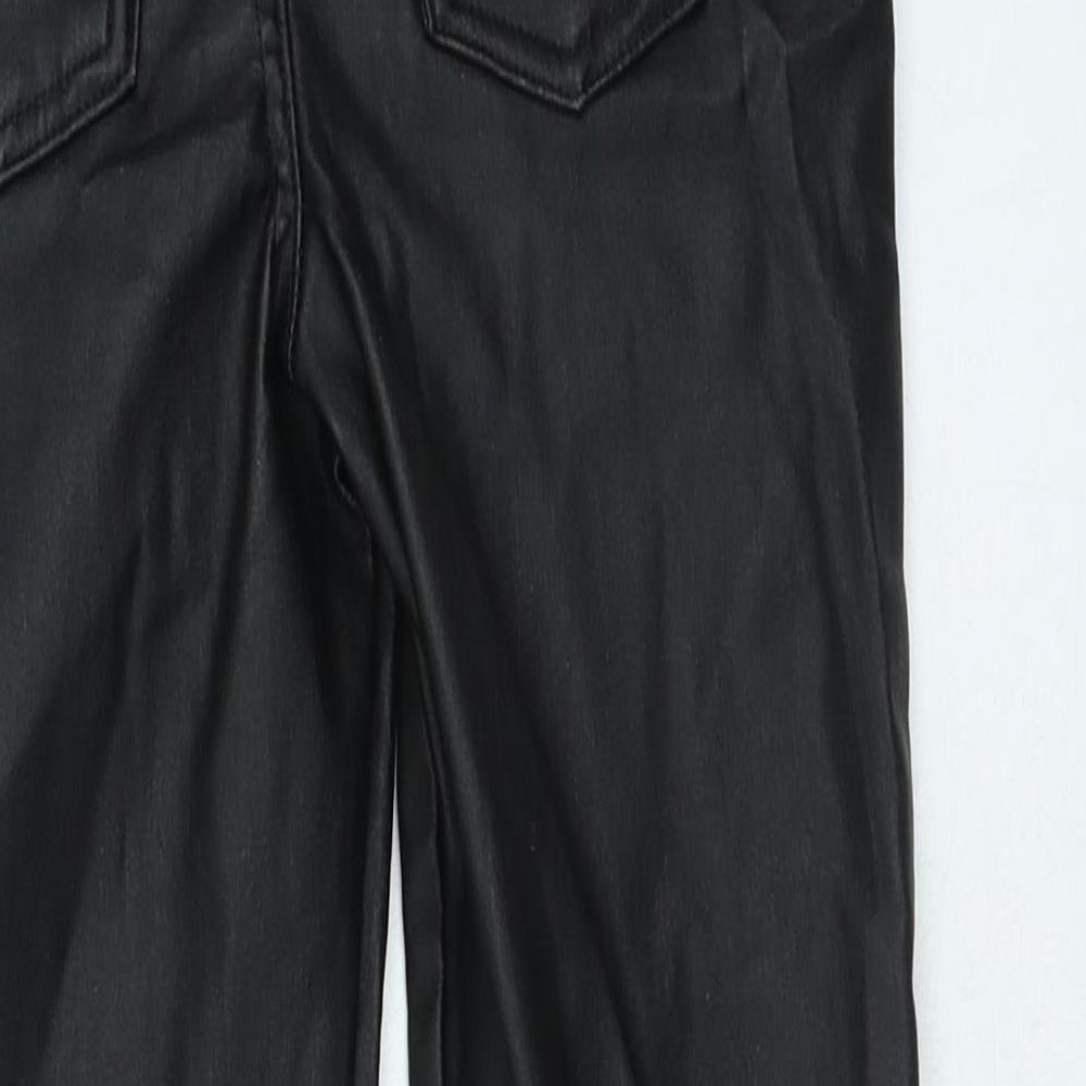 Preworn Womens Black Polyester Jegging Leggings Size S L25 in