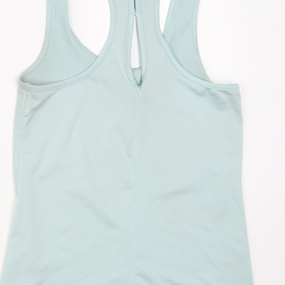 F&F Womens Blue Polyester Pullover Tank Size 14 Scoop Neck Pullover