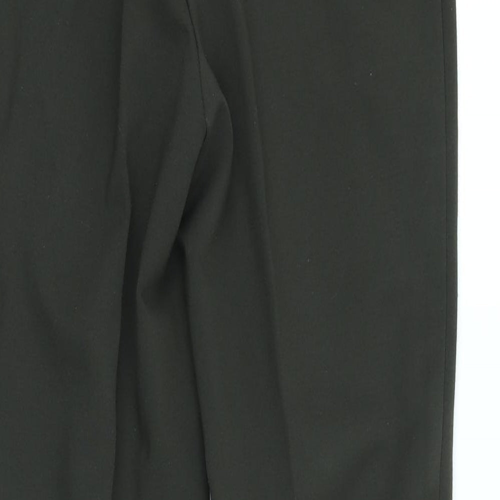 H&M Womens Green Viscose Trousers Size S L26 in Regular