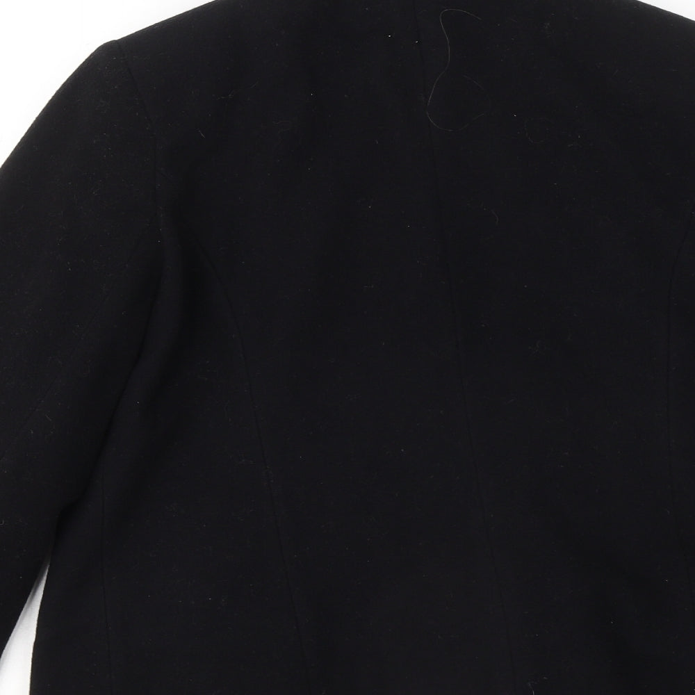NL Collection Womens Black Jacket Coatigan Size 14
