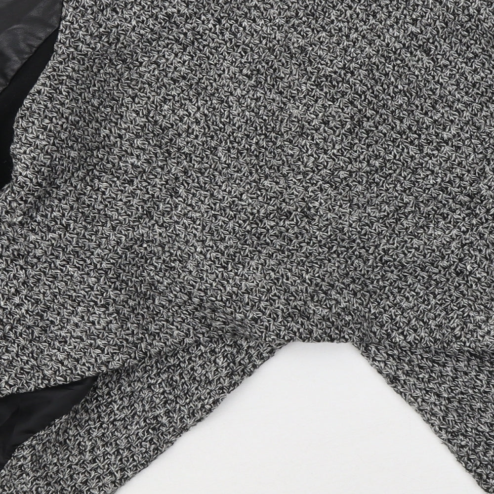 New Look Womens Grey Jacket Size 12