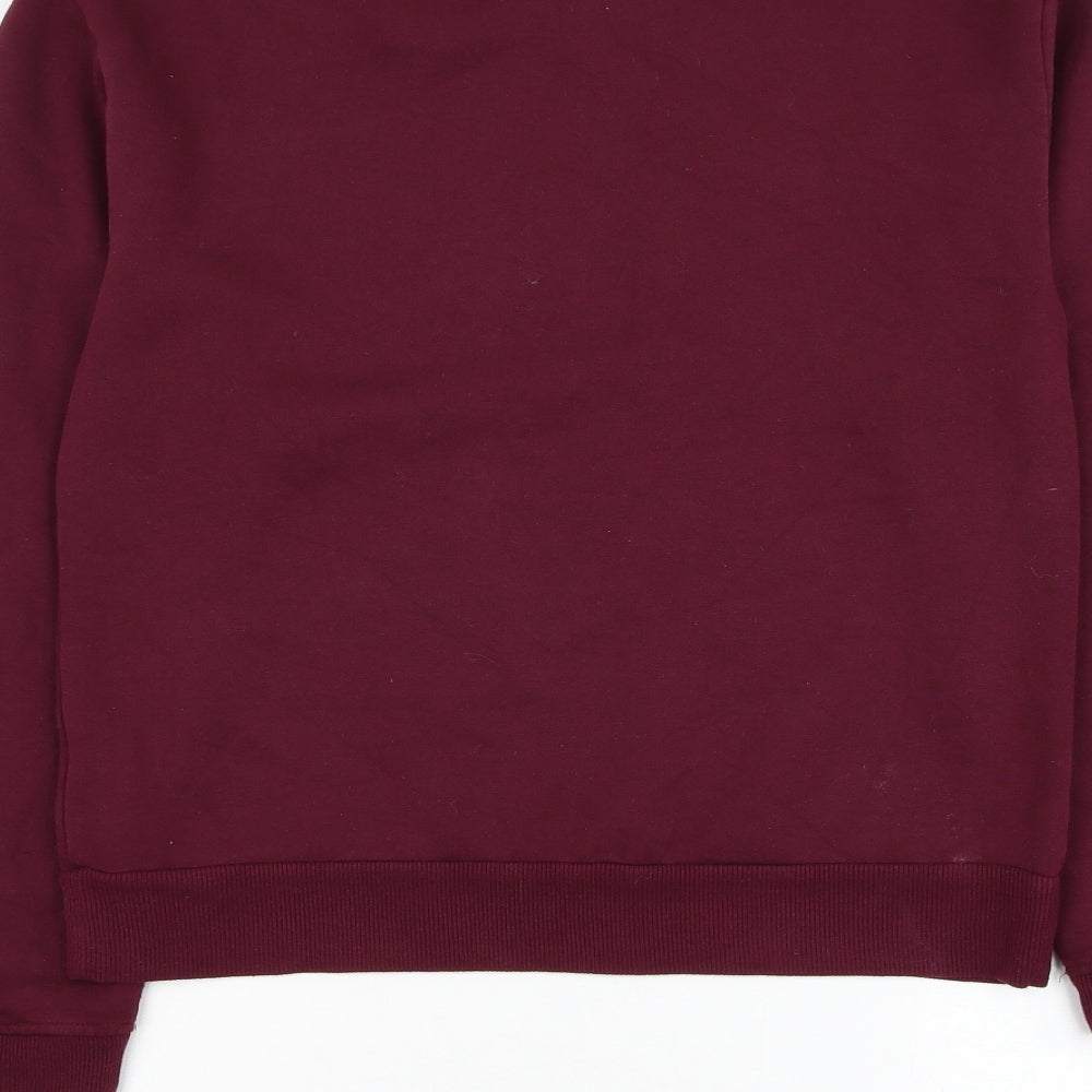 Marks & Spencer Womens Purple Viscose Pullover Sweatshirt Size 8 Pullover