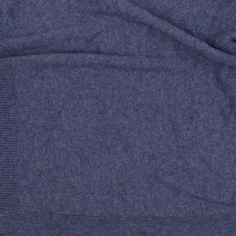 Dorothy Perkins Womens Blue Crew Neck Polyester Pullover Jumper Size 12