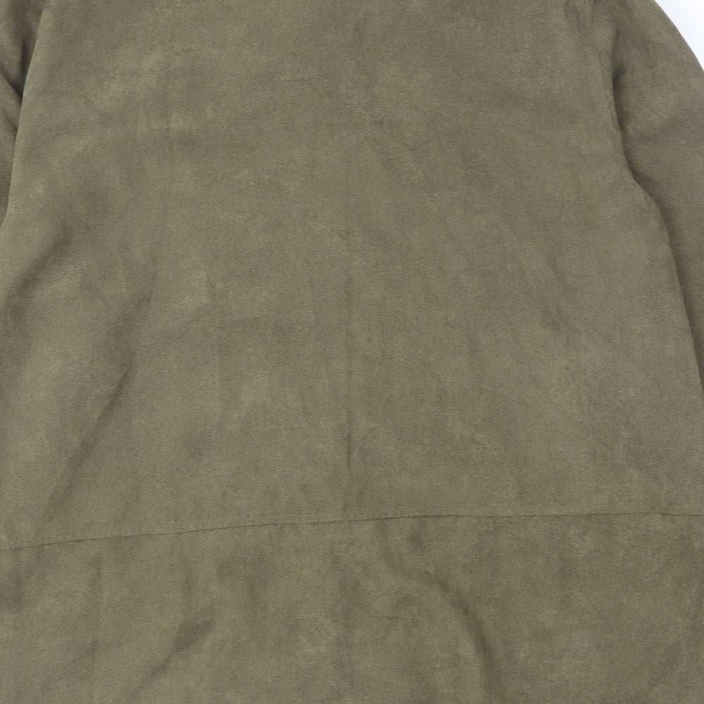 Lady G Womens Green Jacket Size 16 Button