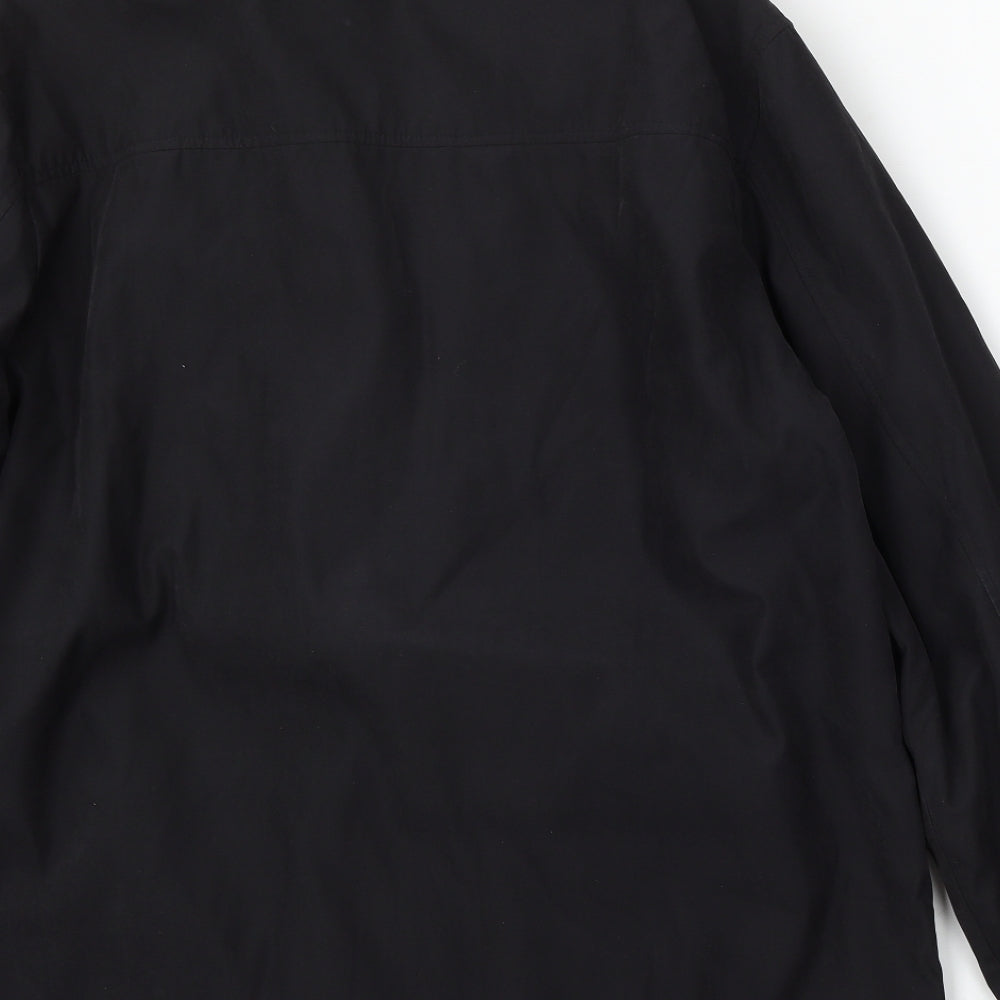 Greenwoods Escape Womens Black Jacket Coat Size M Zip
