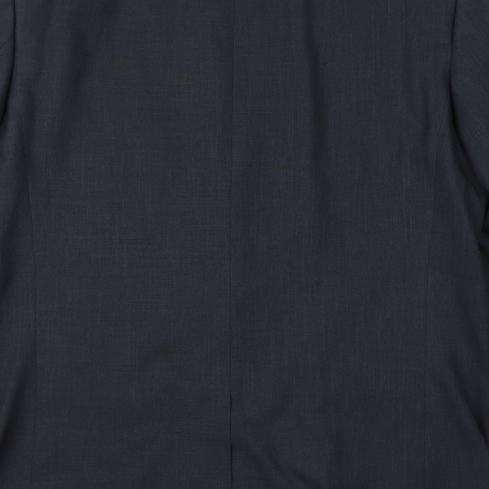 Taylor & Wright Mens Grey Polyester Jacket Suit Jacket Size 46