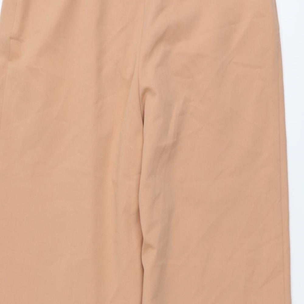 ASOS Womens Pink Polyester Trousers Size 8 L22 in Regular
