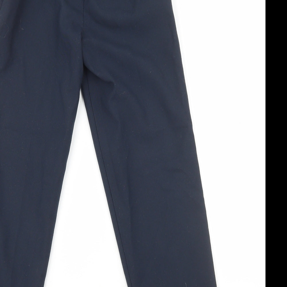 Dunnes Stores Boys Blue Polyester Carpenter Trousers Size 5-6 Years Regular Pullover