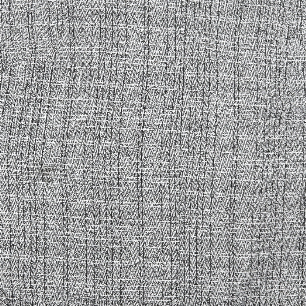 Atmosphere Womens Grey V-Neck Polyester Cardigan Jumper Size 18