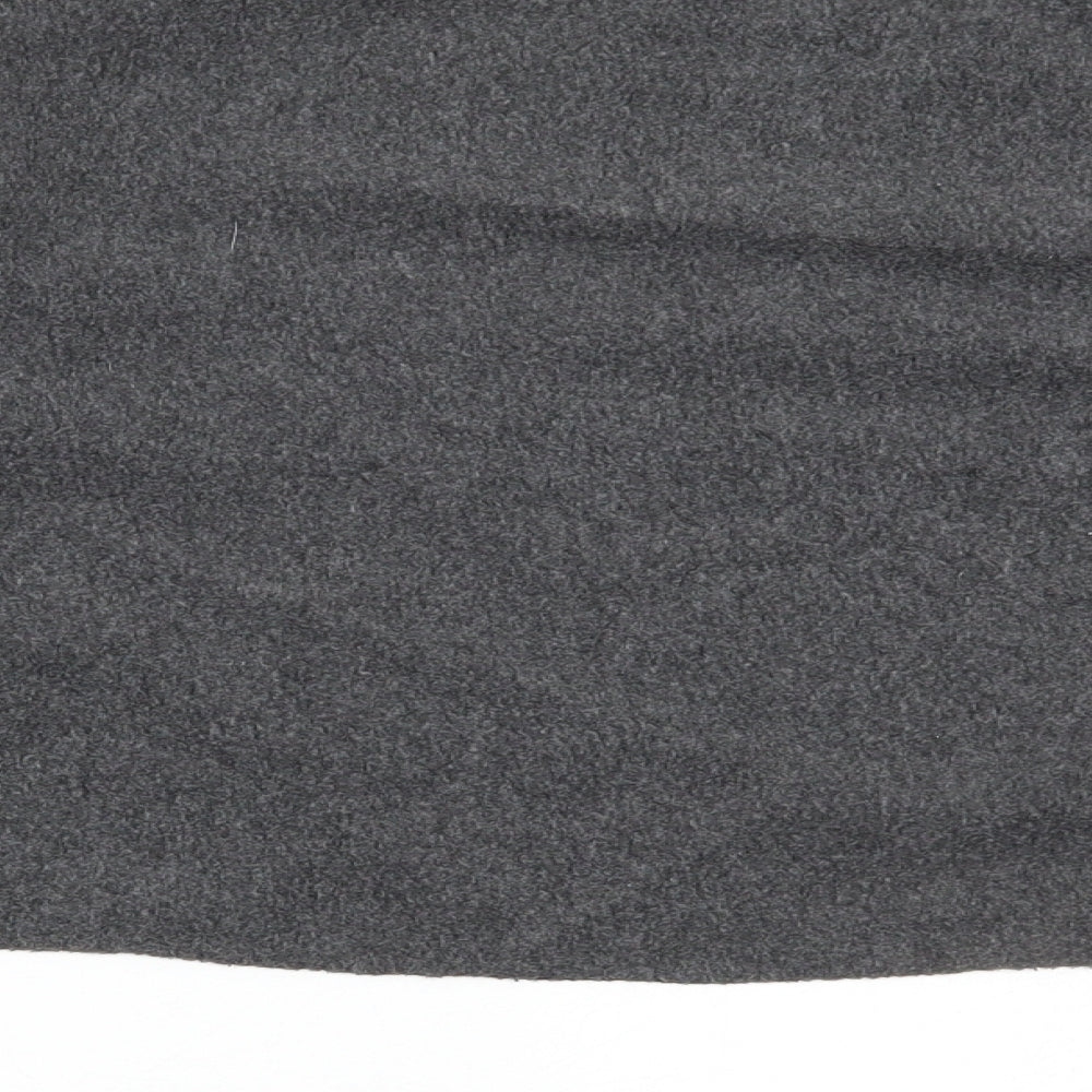 New Look Womens Grey Polyester Pullover Sweatshirt Size 12 Pullover