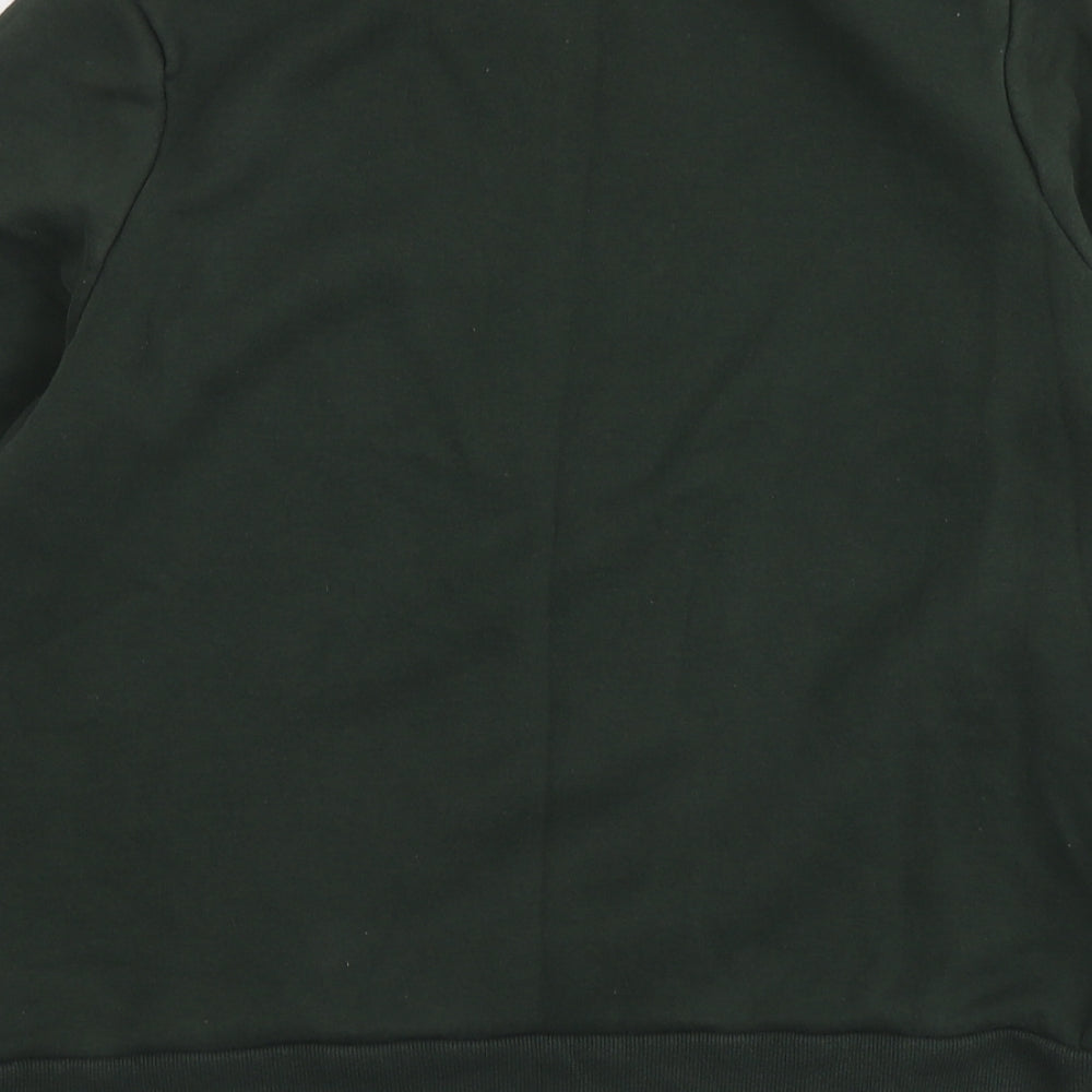 Dunnes Womens Green Cotton Pullover Hoodie Size M - Copenhagen