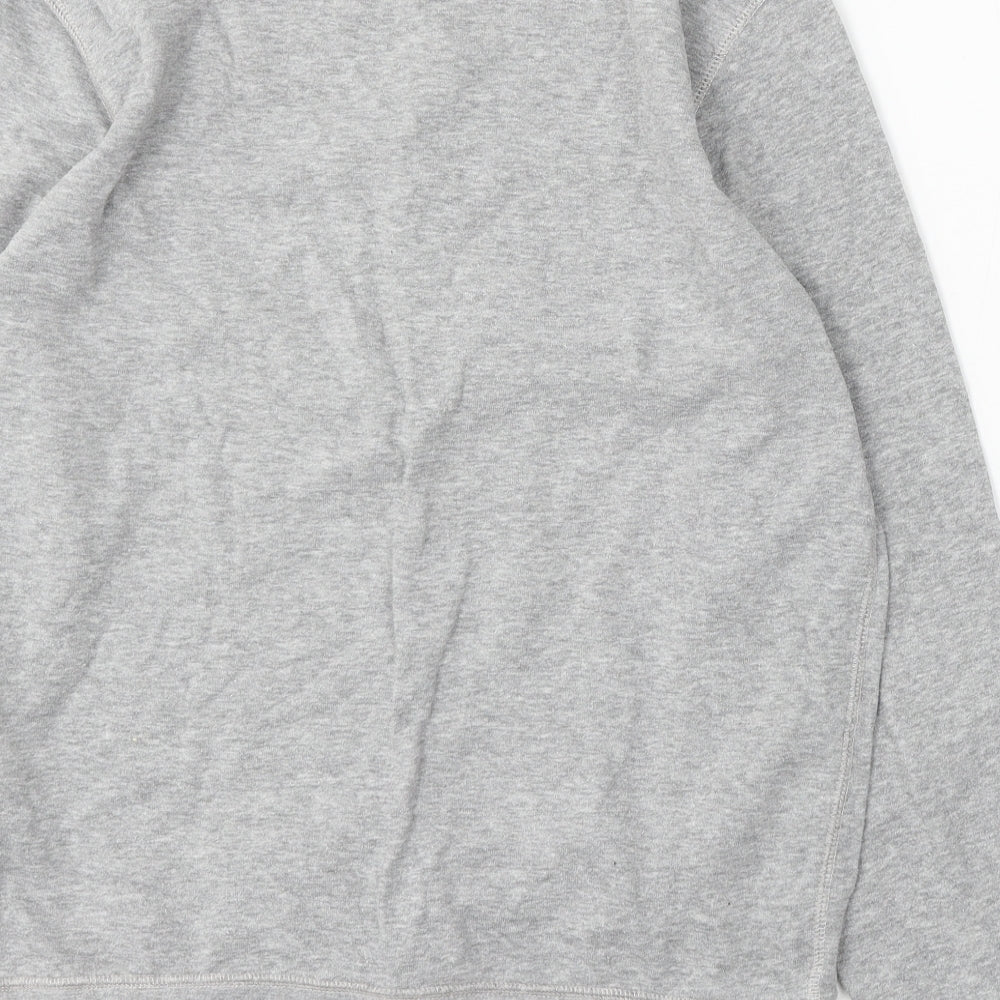 Divided by H&M Womens Grey Cotton Pullover Sweatshirt Size M