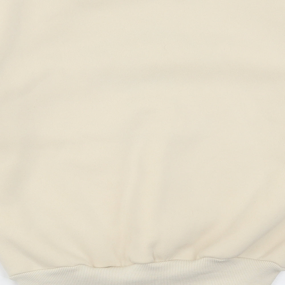 SheIn Womens Beige Polyester Pullover Sweatshirt Size XS Pullover - Dragonfly