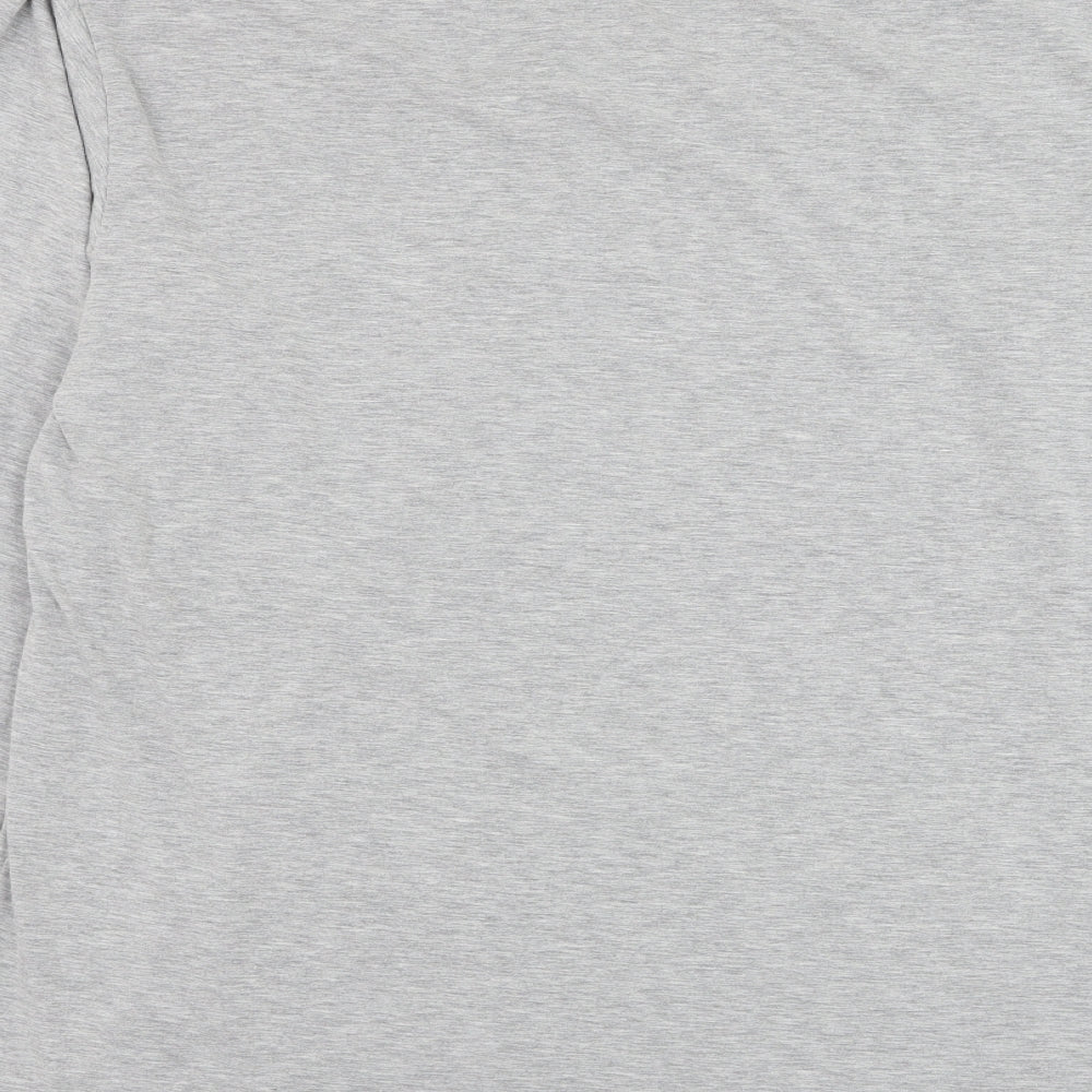 Hydra Mens Grey Polyester Pullover Sweatshirt Size L