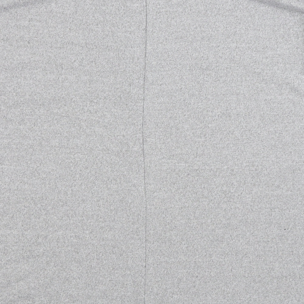 New Look Womens Grey Polyester Pullover Sweatshirt Size M Pullover