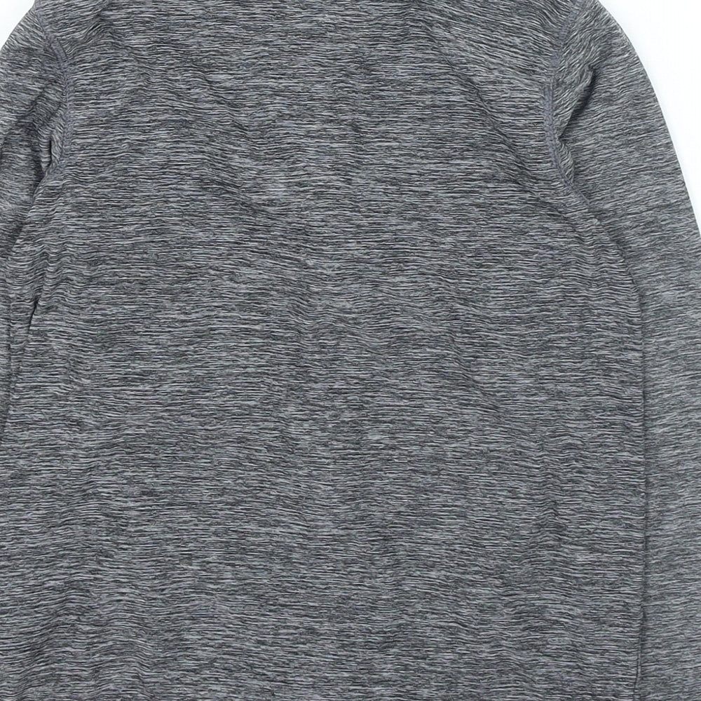 NEXT Girls Grey Jacket Size 9 Years Zip