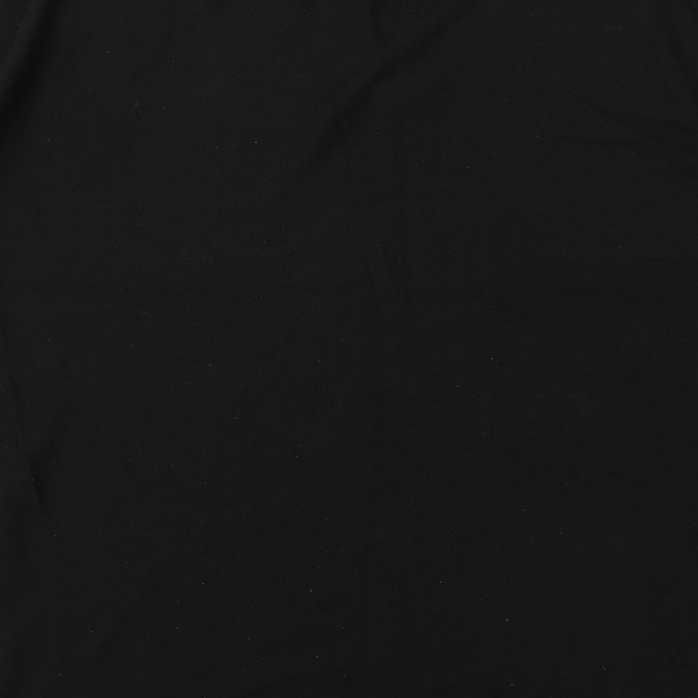 Atmosphere Womens Black V-Neck Acrylic Pullover Jumper Size 10