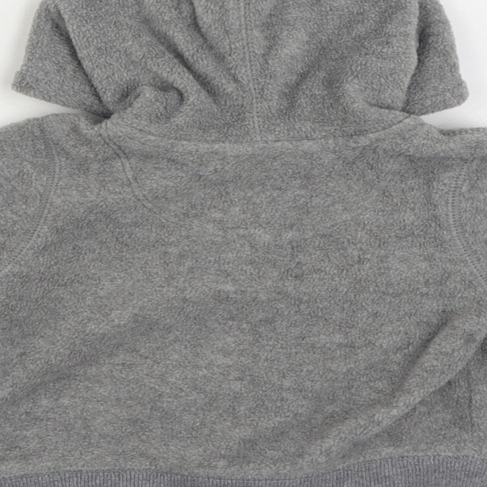 Gap Boys Grey Jacket Size 3-6 Months Zip
