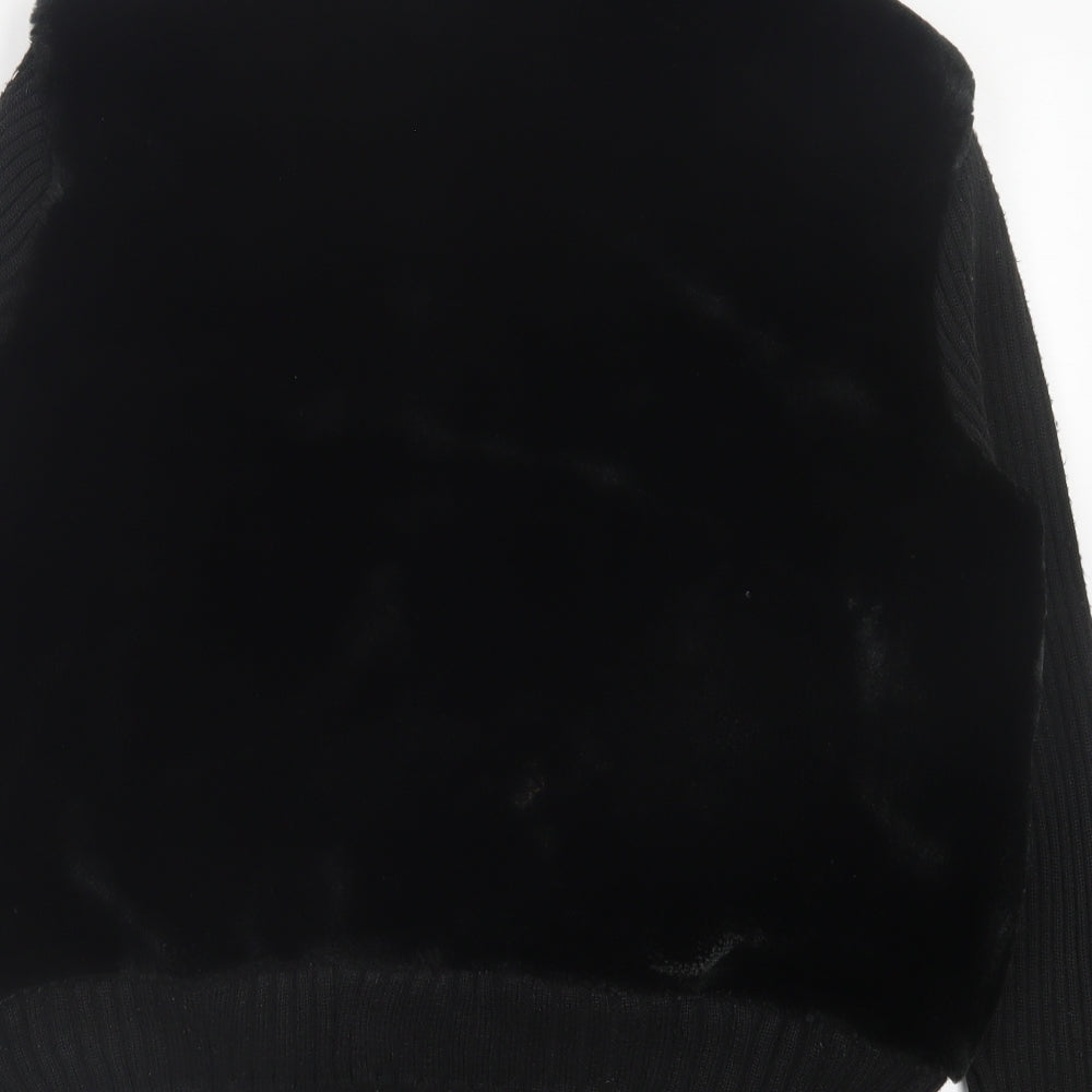 Dunnes Stores Womens Black Jacket Size 18 Zip