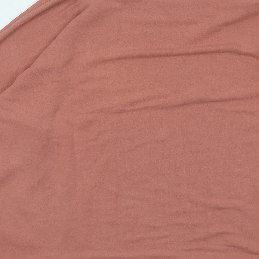 Marks & Spencer Womens Pink Viscose Pullover Sweatshirt Size 12 - Feline