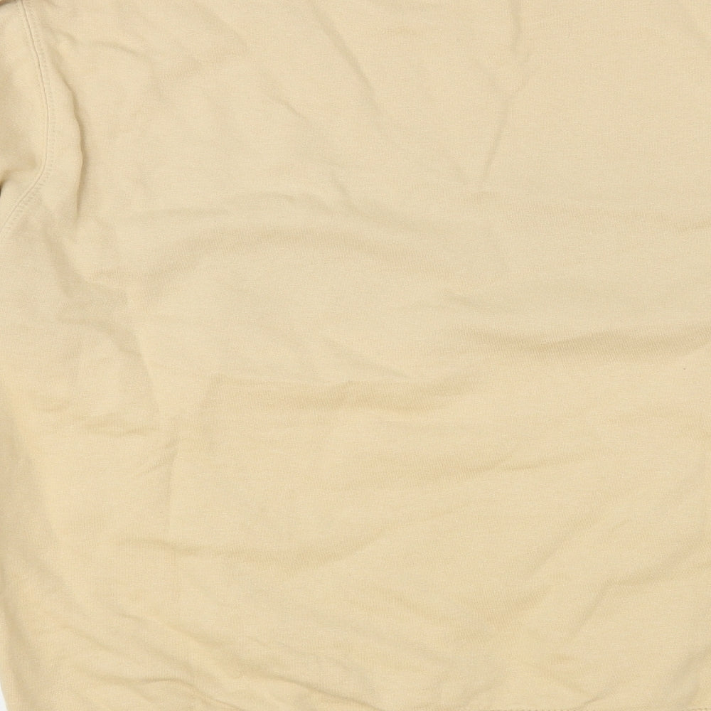 H&L Womens Beige Cotton Pullover Sweatshirt Size L Pullover - Harper