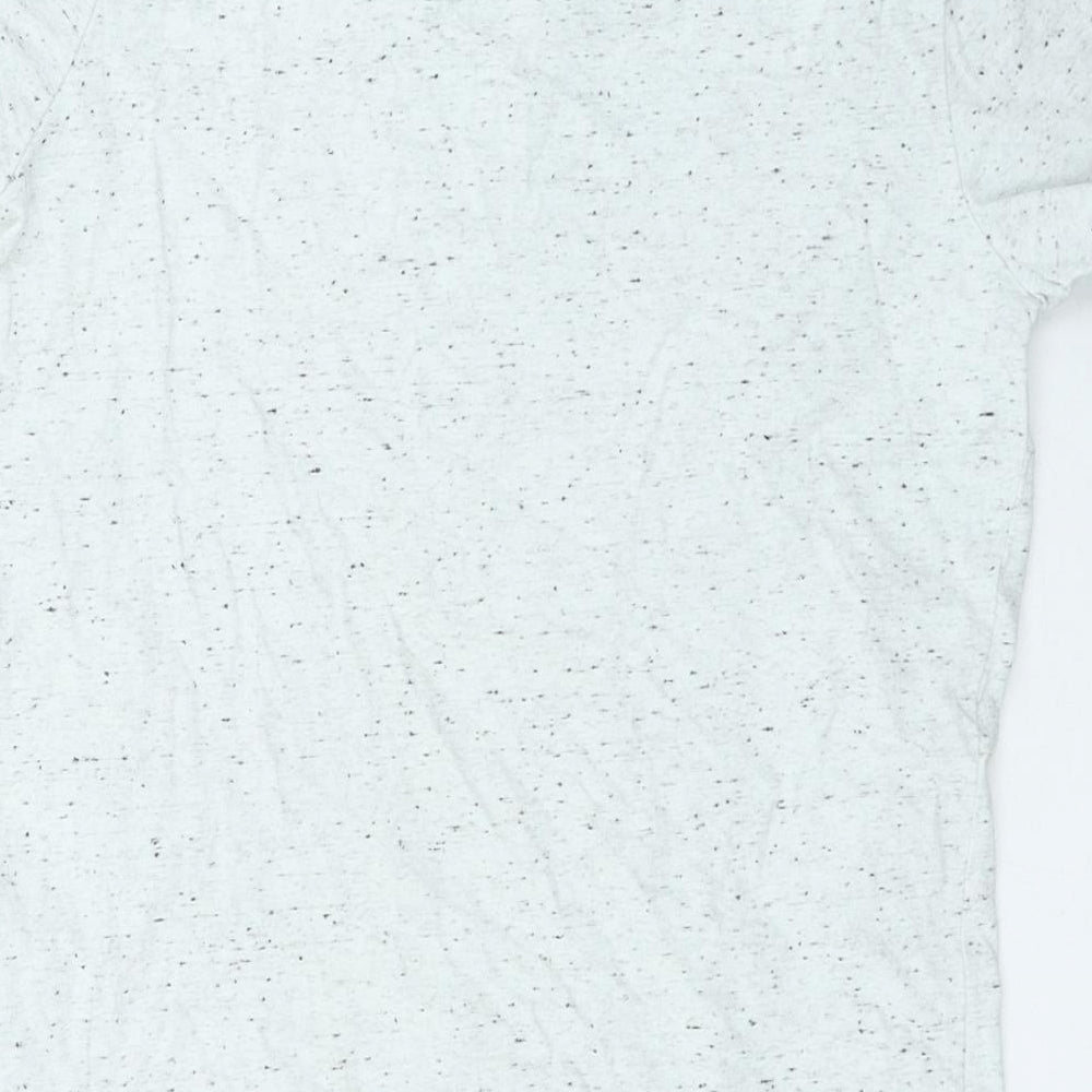 George Boys Grey Cotton Basic T-Shirt Size 9-10 Years Round Neck Pullover - Elite Gamer