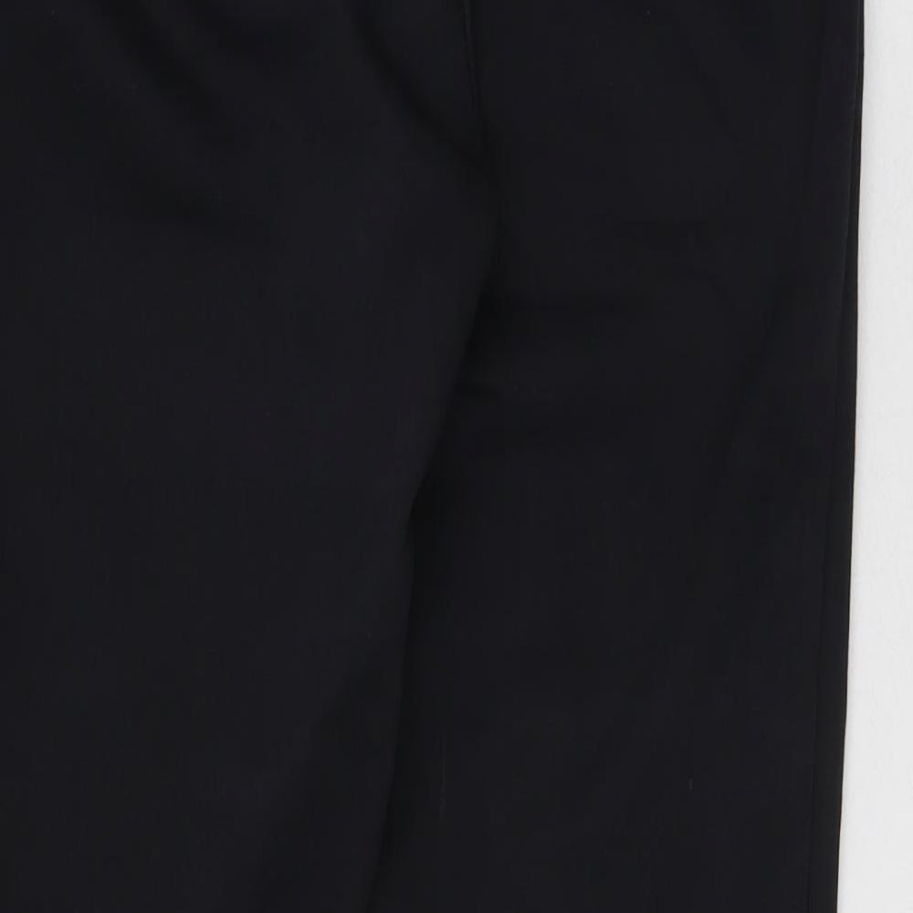 Stradivarius Womens Black Trousers Size 8 L26 in Regular Zip
