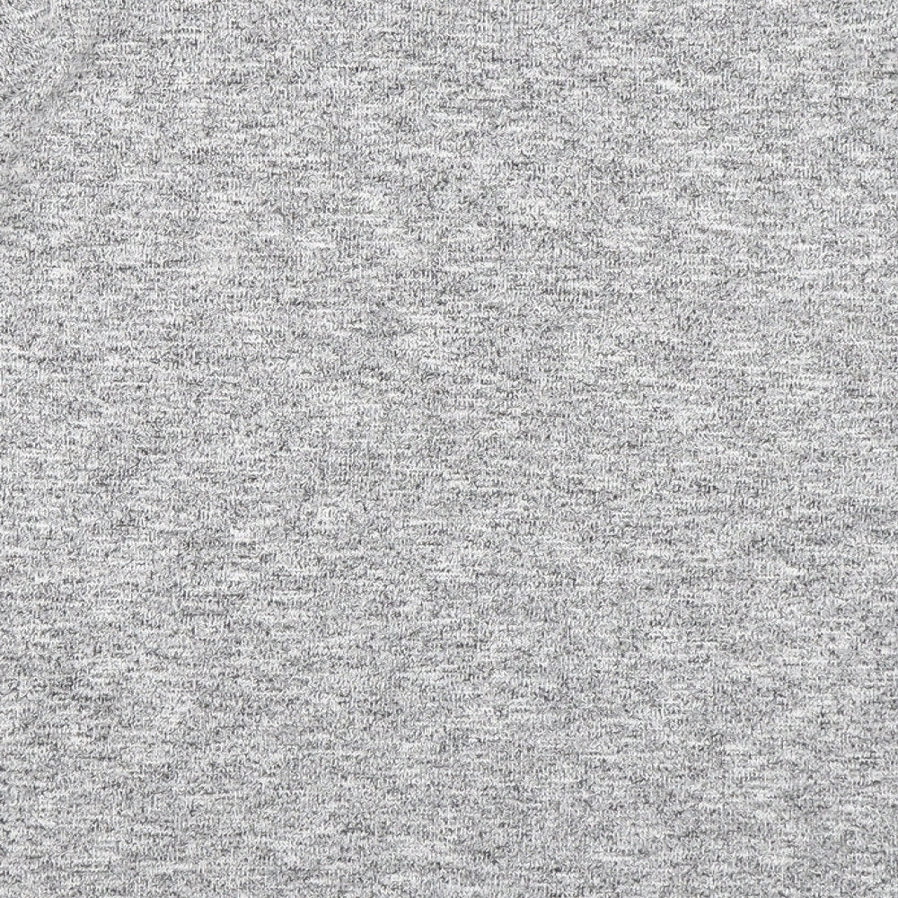 Papaya Womens Grey Round Neck Floral Polyester Pullover Jumper Size 10
