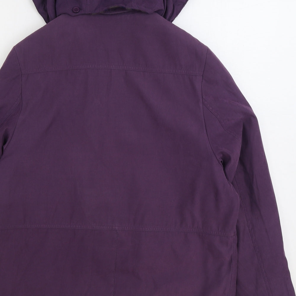 Berkertex Womens Purple Jacket Size 10 Zip