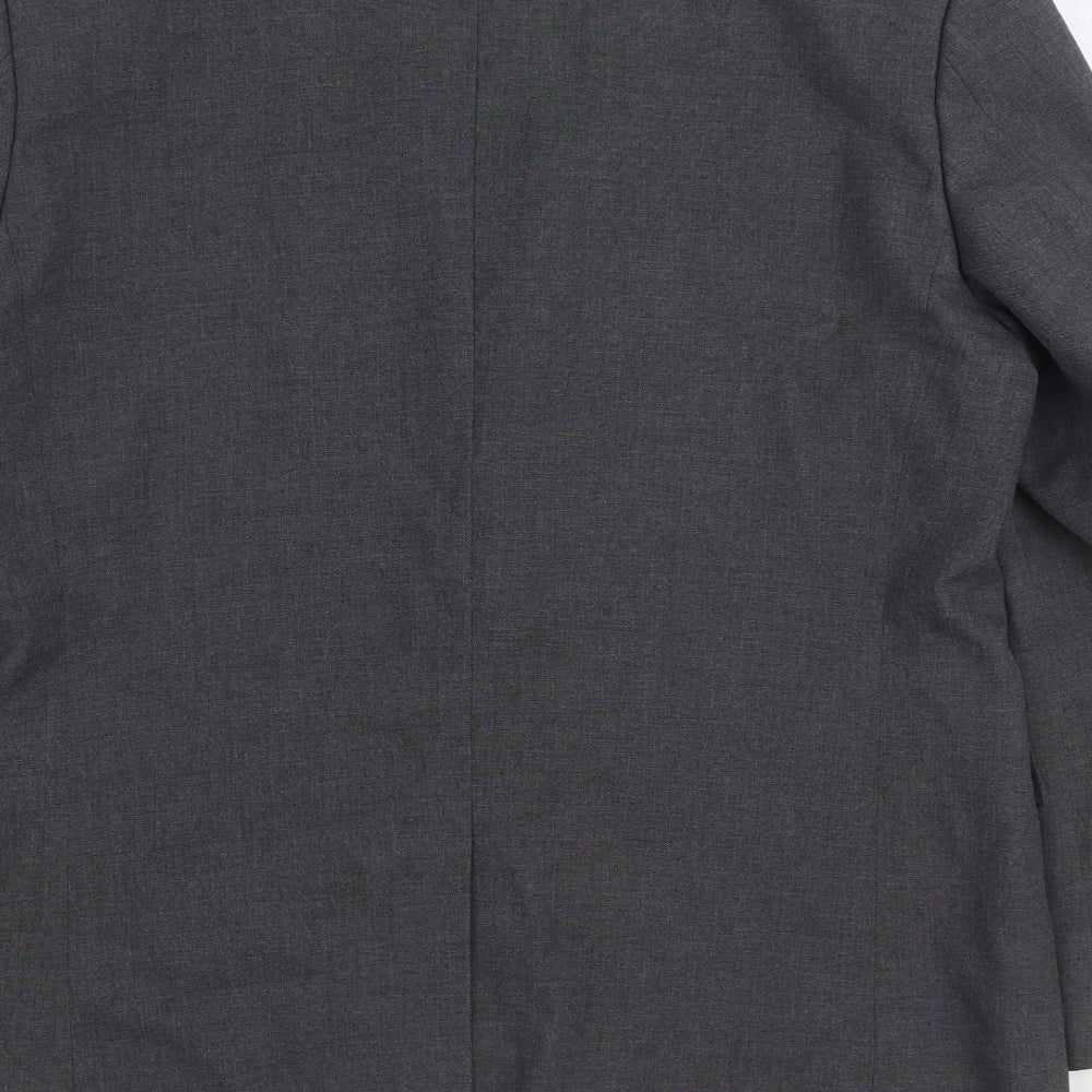 Skopes Mens Grey Polyester Jacket Suit Jacket Size 40