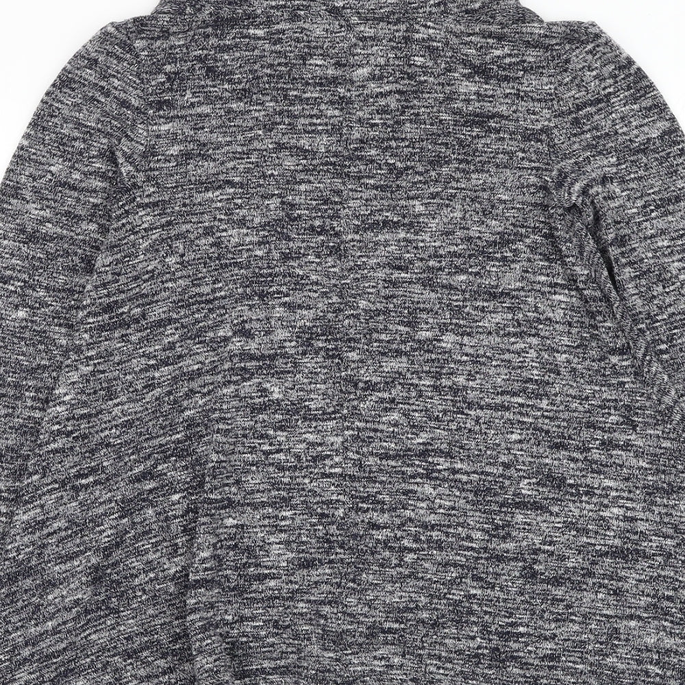 Max Studio Womens Blue High Neck Polyester Pullover Jumper Size XS