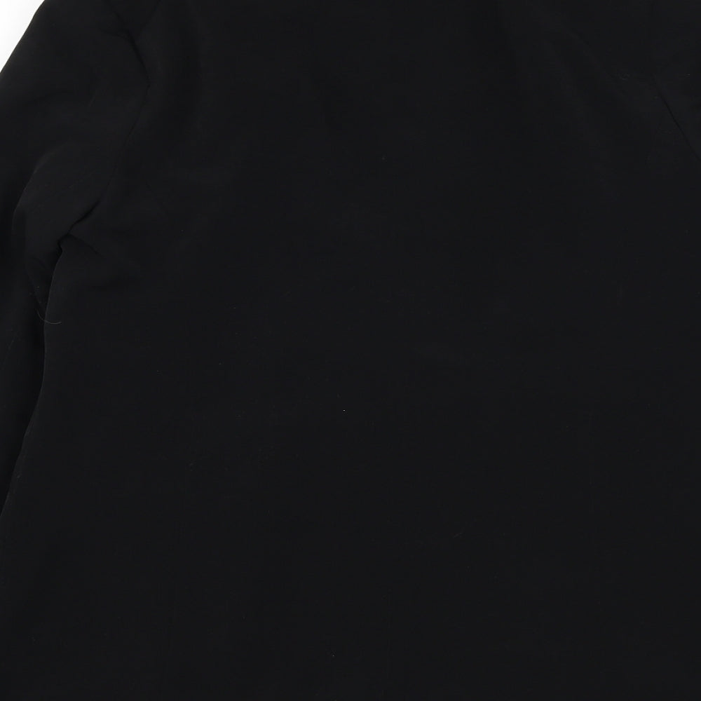 George Womens Black Jacket Blazer Size 10
