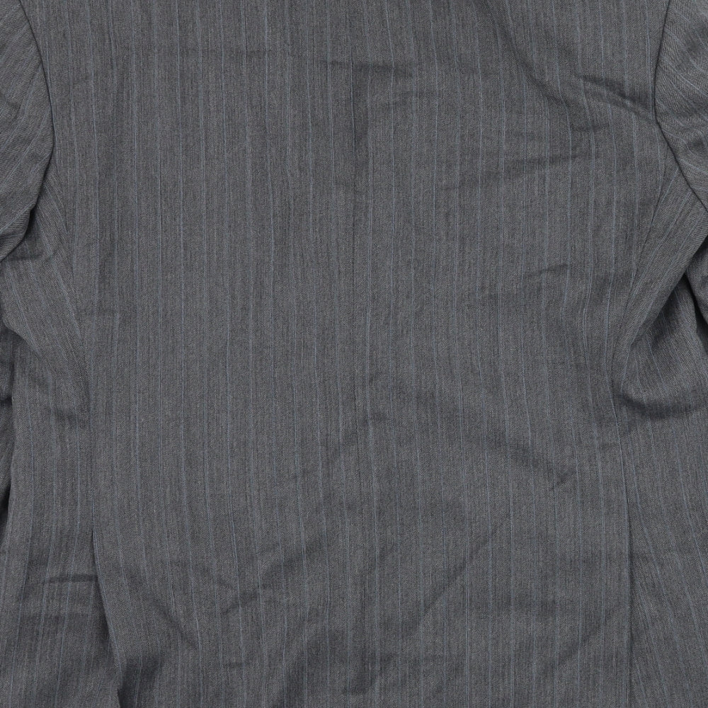 Marks & Spencer Mens Grey Polyester Jacket Suit Jacket Size 40