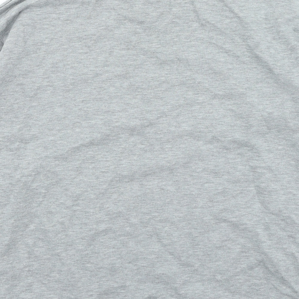 cervello Womens Grey Cotton Pullover Sweatshirt Size 12 Pullover - Brooklyn