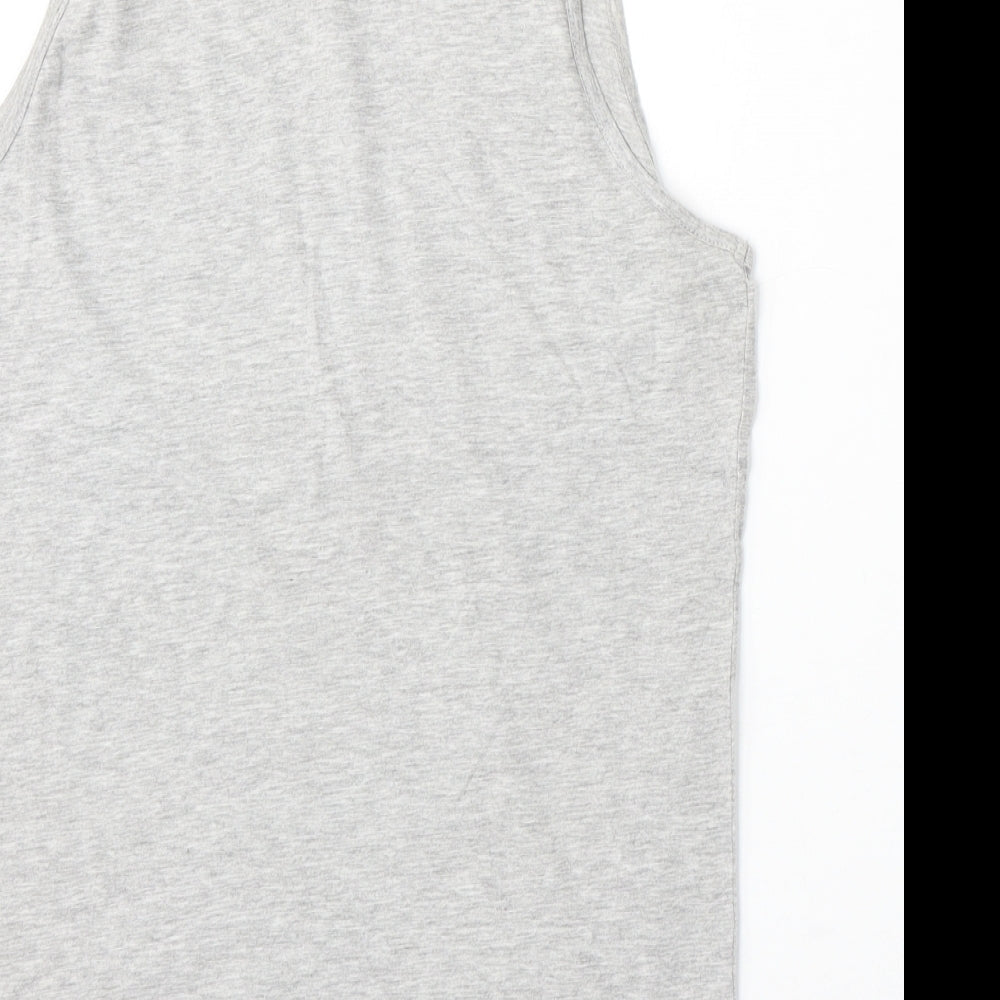 Cedarwood State Mens White Cotton T-Shirt Size S Round Neck - West Coast