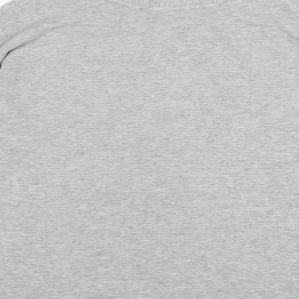 French Connection Womens Grey Viscose Pullover Sweatshirt Size S Pullover