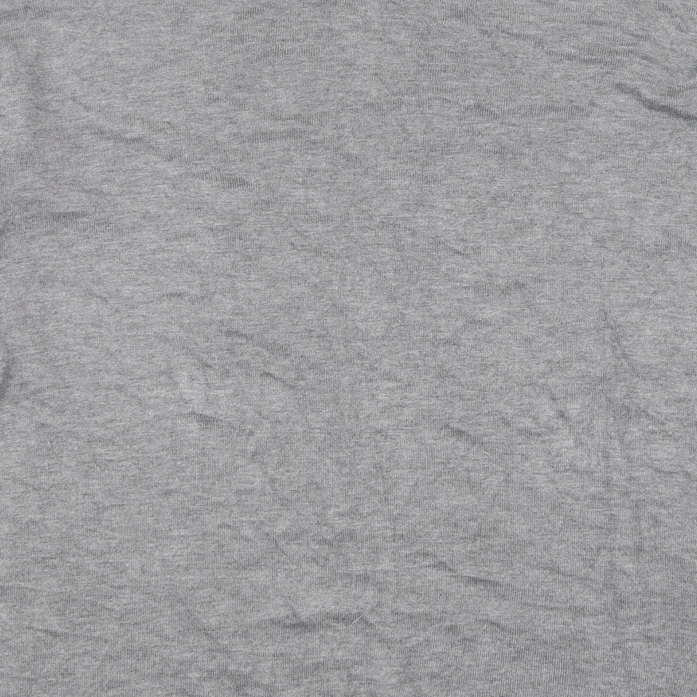 Atmosphere Womens Grey Round Neck Polyamide Pullover Jumper Size 10