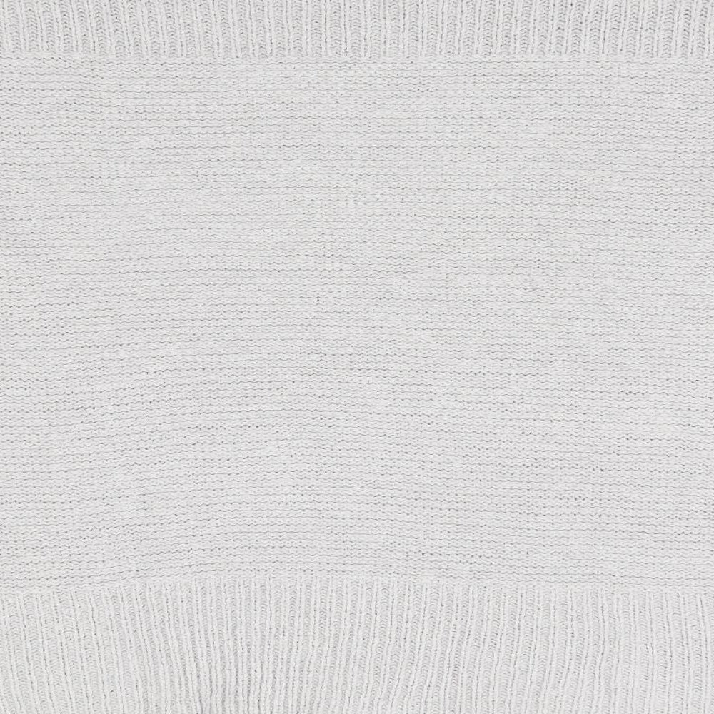 Wallis Womens Grey Round Neck Acrylic Pullover Jumper Size L